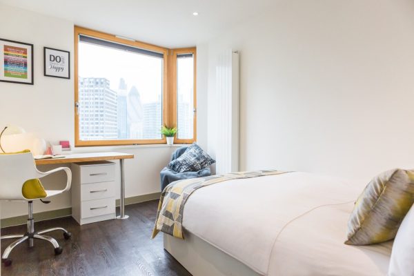 London student accommodations with gyms or fitness centers,Affordable student studio flats London